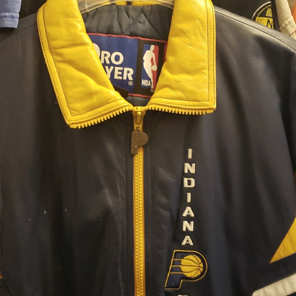 Indiana Pacers Leather Jacket